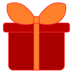 gift box with ribbon