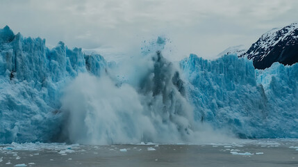 Naklejka premium glacier