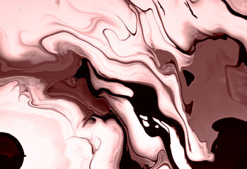 Fluid and Organic Pink Latte Color Abstract Background for Unique Designs