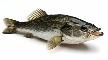 Naklejka premium Freshwater Bass Fish Photo