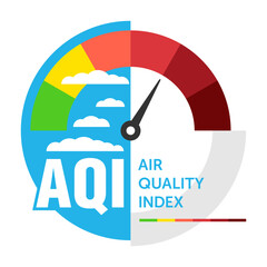 Air Quality Index - AQI report how polluted the air