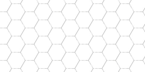Abstract background with hexagonal geometric hexagon polygonal pattern background. 3d seamless bright white web cell and triangle abstract honeycomb background. white and gray backdrop wallpaper.