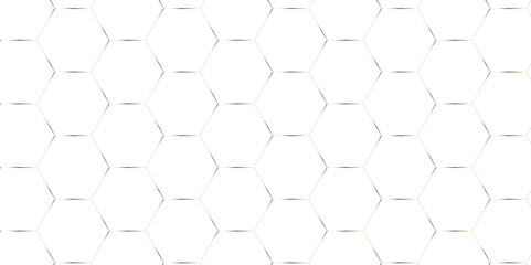 Fototapeta premium Abstract background with hexagonal geometric hexagon polygonal pattern background. 3d seamless bright white web cell and triangle abstract honeycomb background. white and gray backdrop wallpaper.