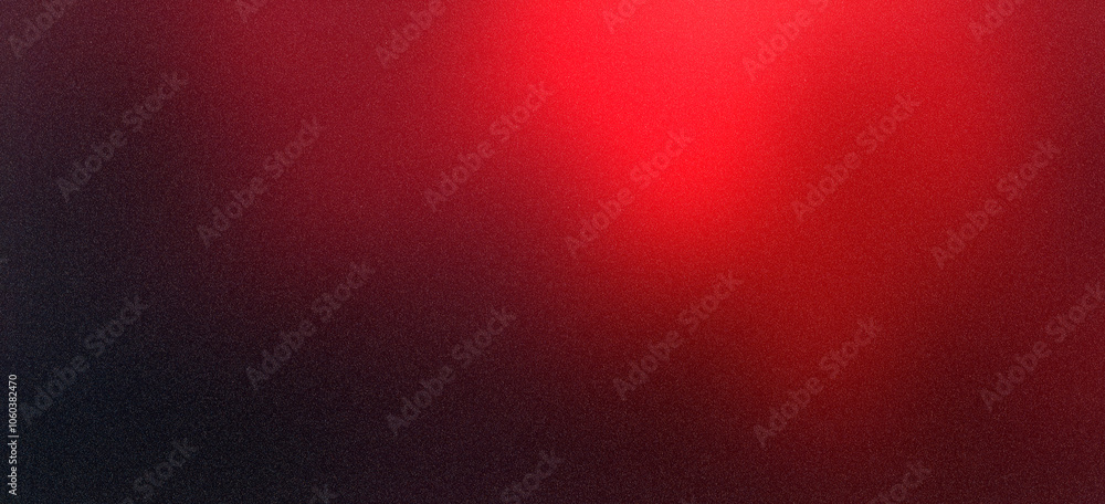 Poster dark red and black gradient background with grainy noise texture, dramatic abstract backdrop for web