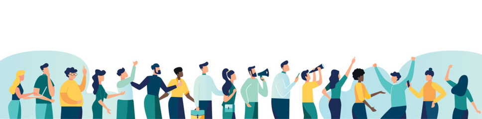 Vector colorful illustration of communication via the Internet, social networking,chat, video,news,messages,web site, search friends, mobile web graphics vector