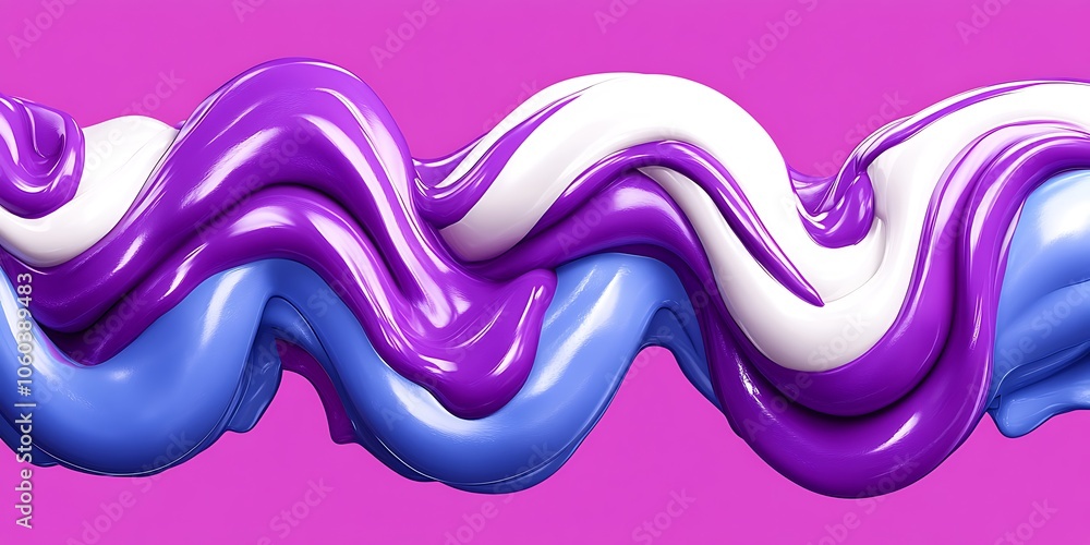 Poster abstract swirling liquid colors blank background with copy space for design projects