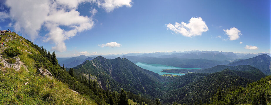 Bergtour Walchensee Bayern