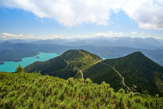 Bergtour Walchensee Bayern