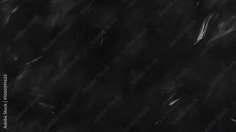 Aufkleber black background with white brushstrokes abstract gradient background with copy space