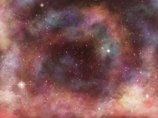 Fototapeta premium Fantastic Star Sky
