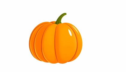 Isolated Pumpkin