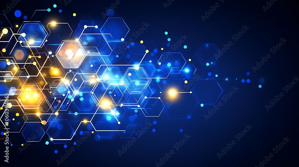Poster abstract technology background minimalist white background with space for text