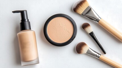 Makeup application guide mastering foundation and brushes for flawless skin finish