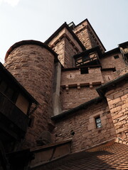 Stylish castle in Orschwiller in France - vertical