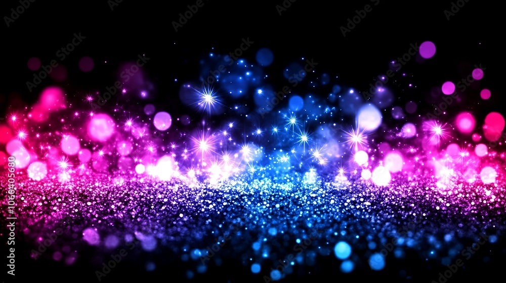 Aufkleber abstract sparkle background smooth blue background with copy space for advertisements