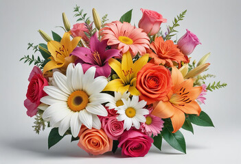 beautiful flowers photo generative ai