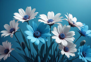 beautiful flowers photo generative ai