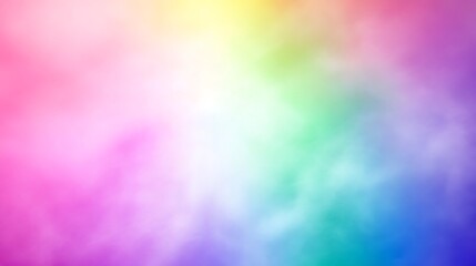 Obraz premium Rainbow Blur Background for Design Clean Blank Canvas with Empty Space for Designs