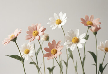 beautiful flowers photo generative ai