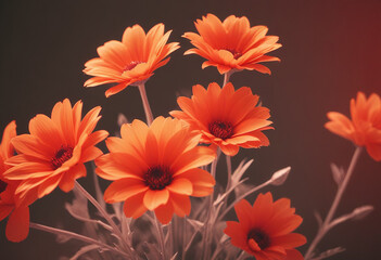 beautiful flowers photo generative ai