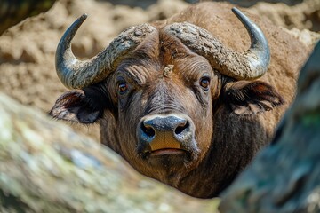 Naklejka premium Lesser Sandhill Crane - Merced NWR, Los Banos. Beautiful simple AI generated image