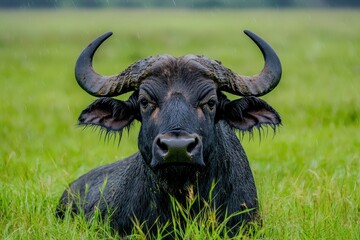 Naklejka premium Lesser Sandhill Crane - Merced NWR, Los Banos. Beautiful simple AI generated image