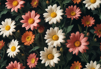 beautiful flowers photo generative ai