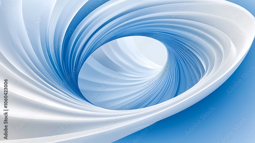Poster abstract blue and white swirling background abstract gradient background with copy space