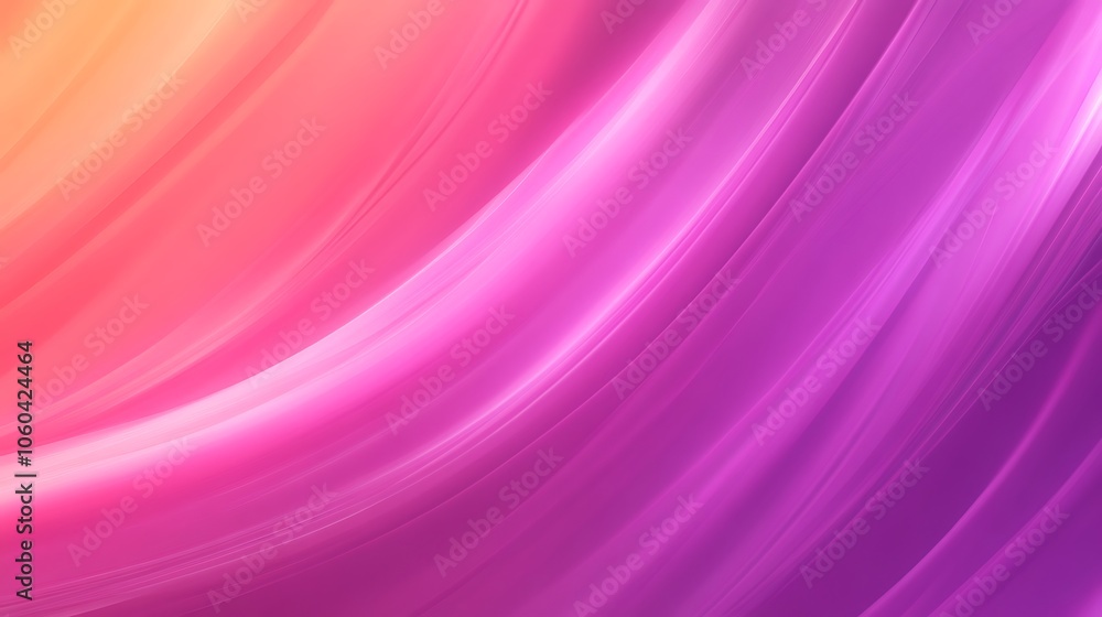Poster abstract background with pink and orange simple neutral background with free space for design