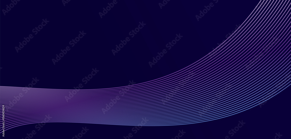 Poster minimalist graphic design element future style. abstract background with flowing lines. abstract mod