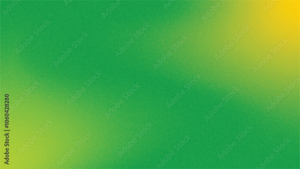 Poster grainy green gradient abstract background with noise design