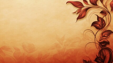 Autumn Leaves Dance in the Warm Embrace of the Setting Sun