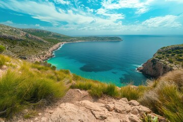 Obraz premium Mallorca Landscapes - classic Collection. Beautiful simple AI generated image