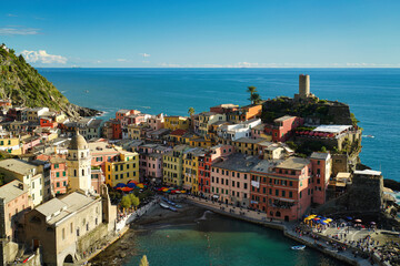 Vernazza is one of the five villages in Cinque Terre.