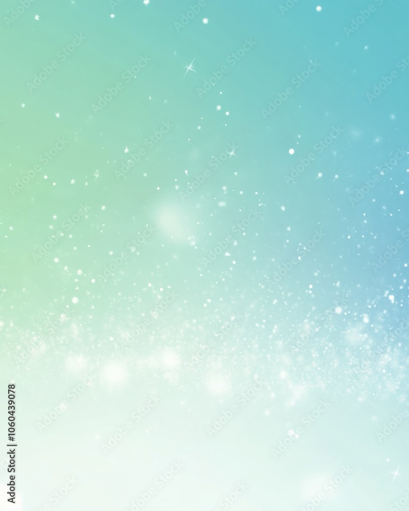Aufkleber abstract background with soft gradient and sparkling light specks.