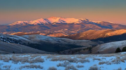 beautiful landscape mountain