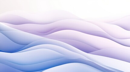 Obraz premium Abstract wavy background with soft pastel colors in gradient design.