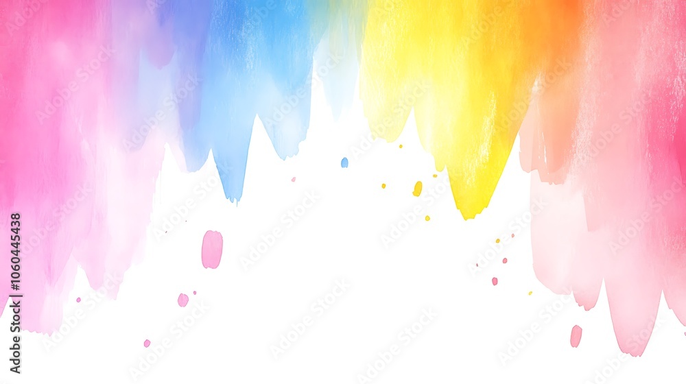 Poster watercolor abstract background simple neutral background with free space for design