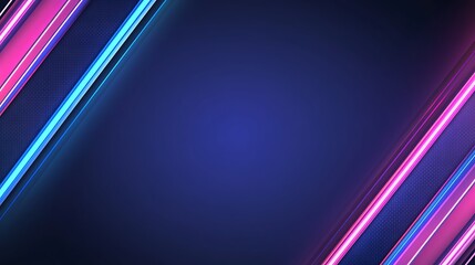 Abstract Neon Background Design Simple Neutral Background with Free Space for Design