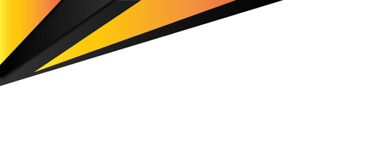 Dynamic Orange and Black Abstract Geometric Background Design