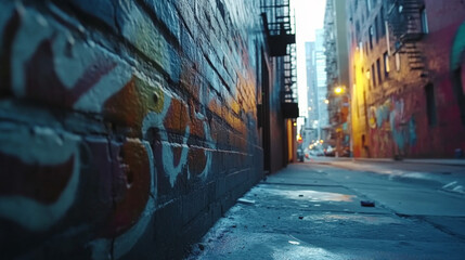 Fototapeta premium graffiti in the city