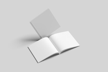 SQUARE BOOK BLANK BACKGROUND