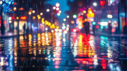 lights on the street