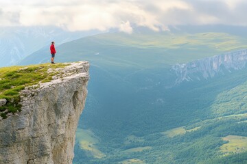 Amazing mountains on Himalayas - Nepal.. Beautiful simple AI generated image