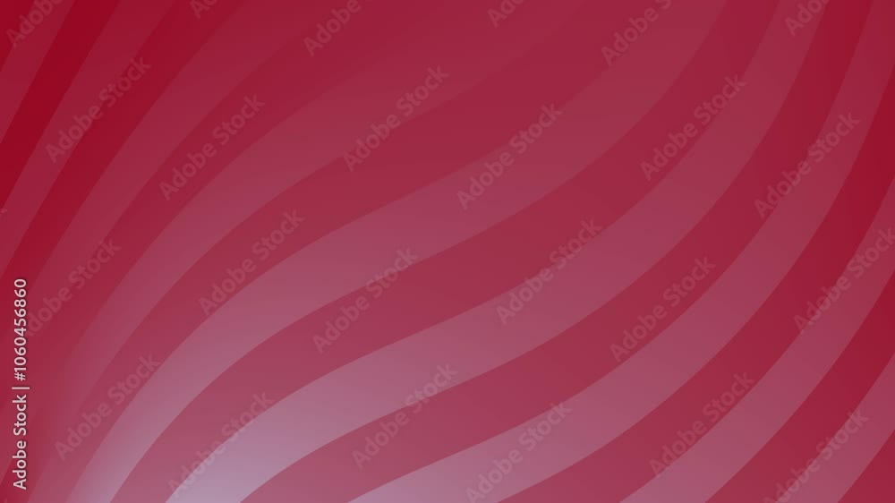 Aufkleber red abstract design with curved lines and gradient; versatile for backgrounds, digital art, branding