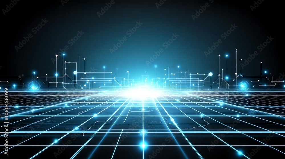 Poster abstract circuit board background soft pastel background for graphic design templates