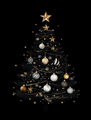 Fototapeta premium Christmas tree