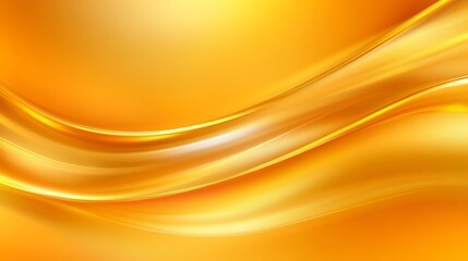 Abstract Golden Wave Background Clean Blank Canvas with Empty Space for Designs
