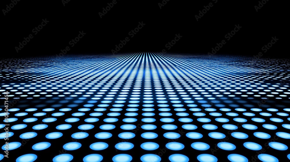 Poster abstract blue light dots background light gradient background with room for typography