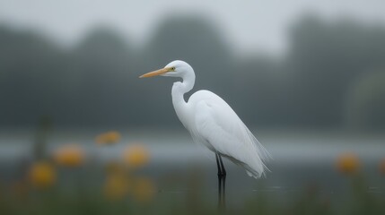 Obraz premium great blue heron
